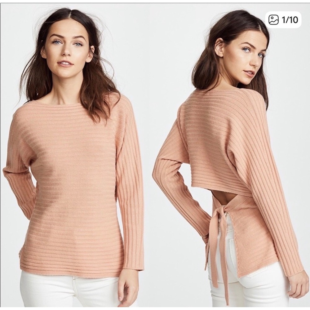 Women's‎ Vince Tie-Back Wool Cashmere Blend Dolman Sweater Size Small